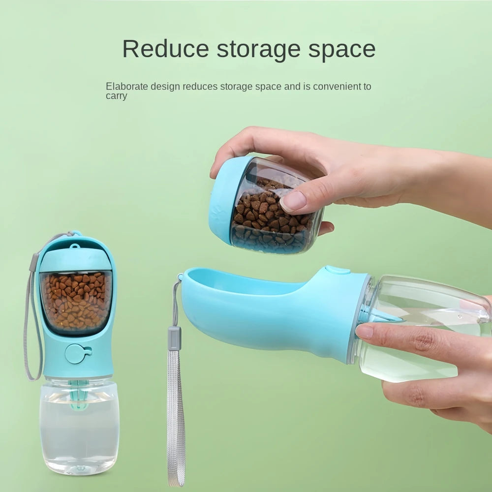 Portable Pet Water and Food Container