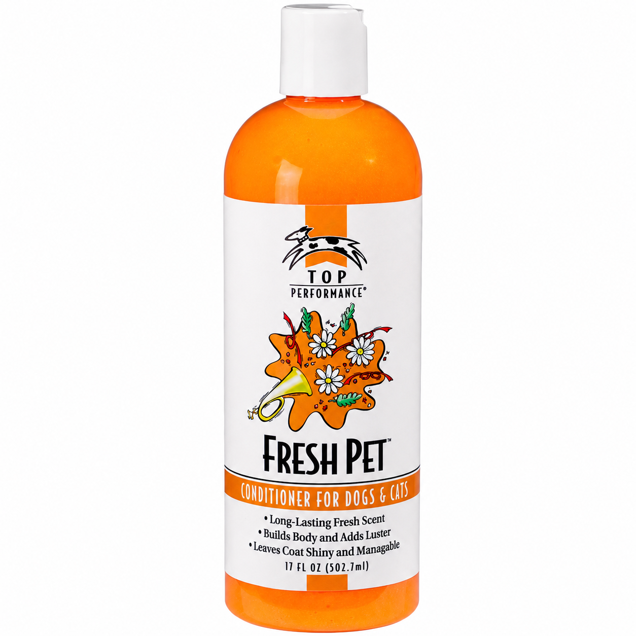 Fresh Pet High-Performance Detangling Conditioner – Professional Coat Shine (17 Oz.)